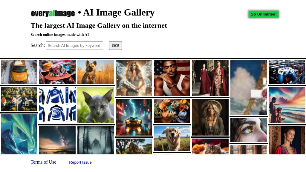 Every AI Image website