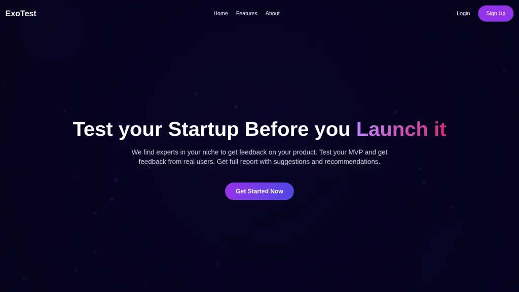 ExoTest website