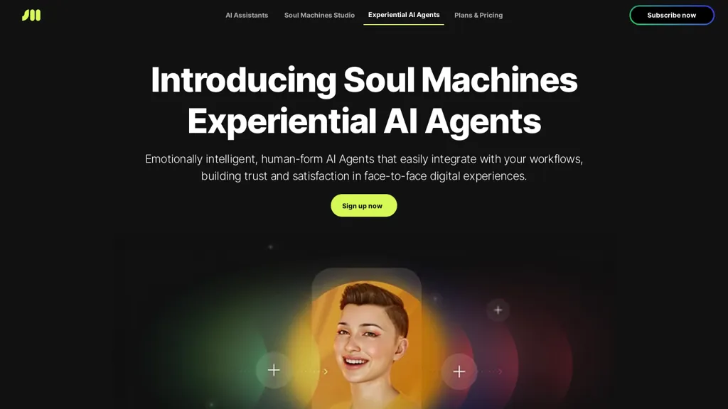 Experiential AI Agents - Soul Machines image