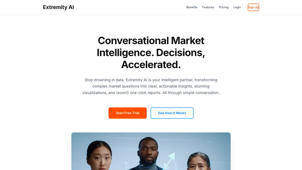 extremity.ai AI tool screenshot