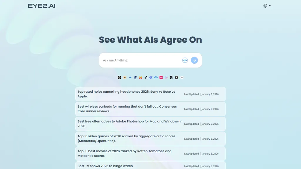 Eye2.ai AI tool screenshot