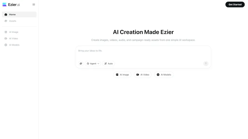 Ezier AI AI tool screenshot