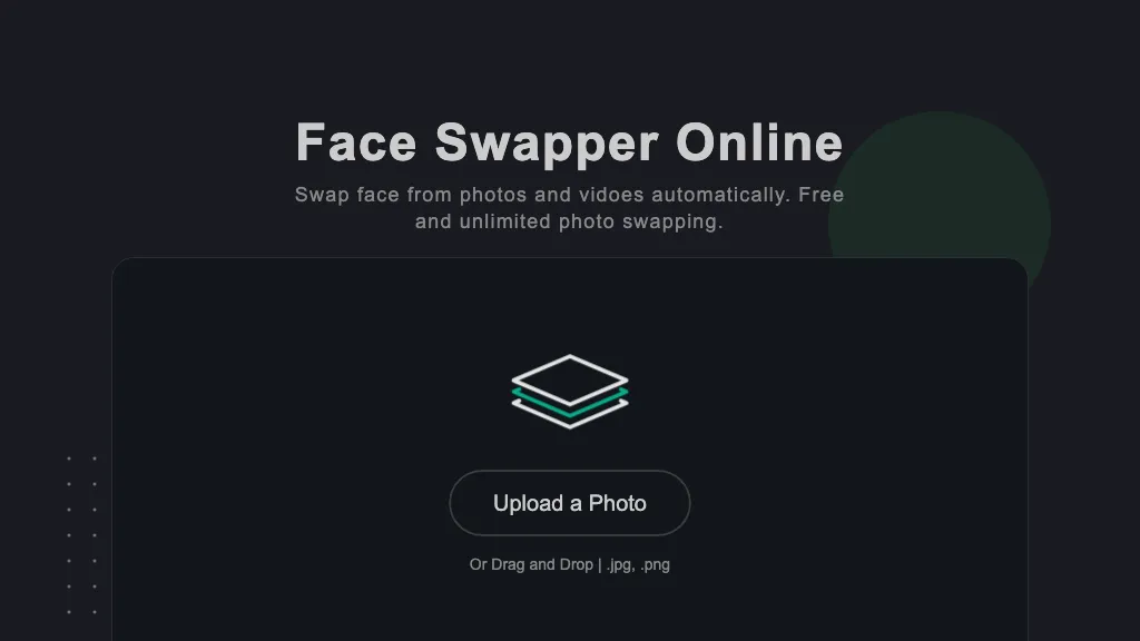 Face Swapper AI website
