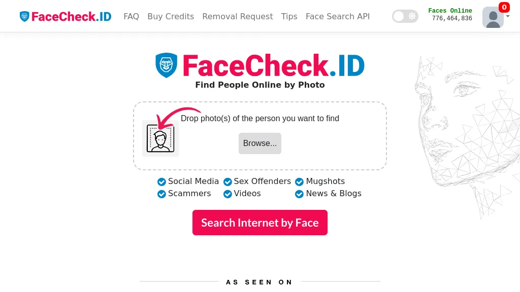 Facecheck.id website