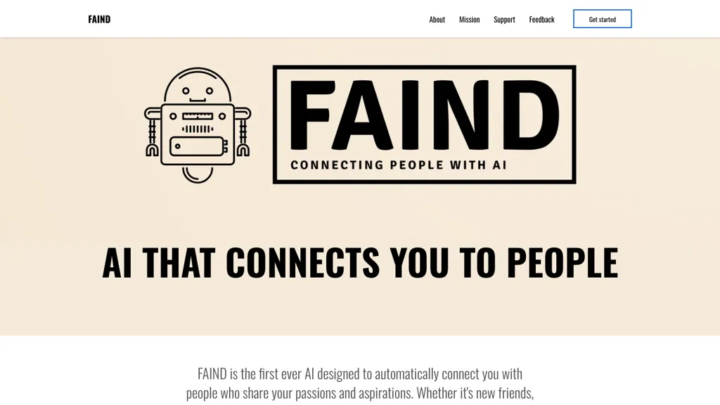 FAIND website