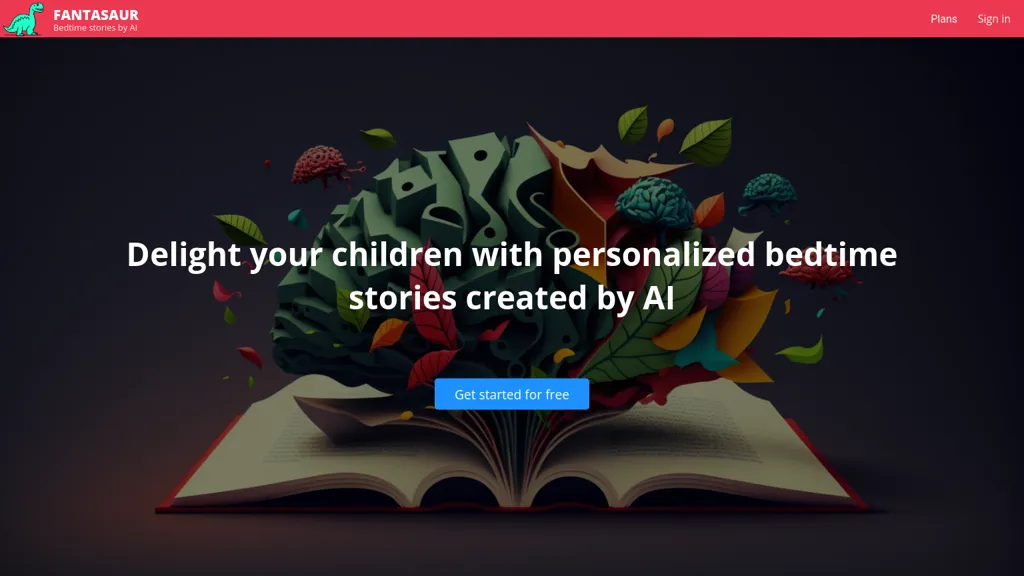 Fantasaur website
