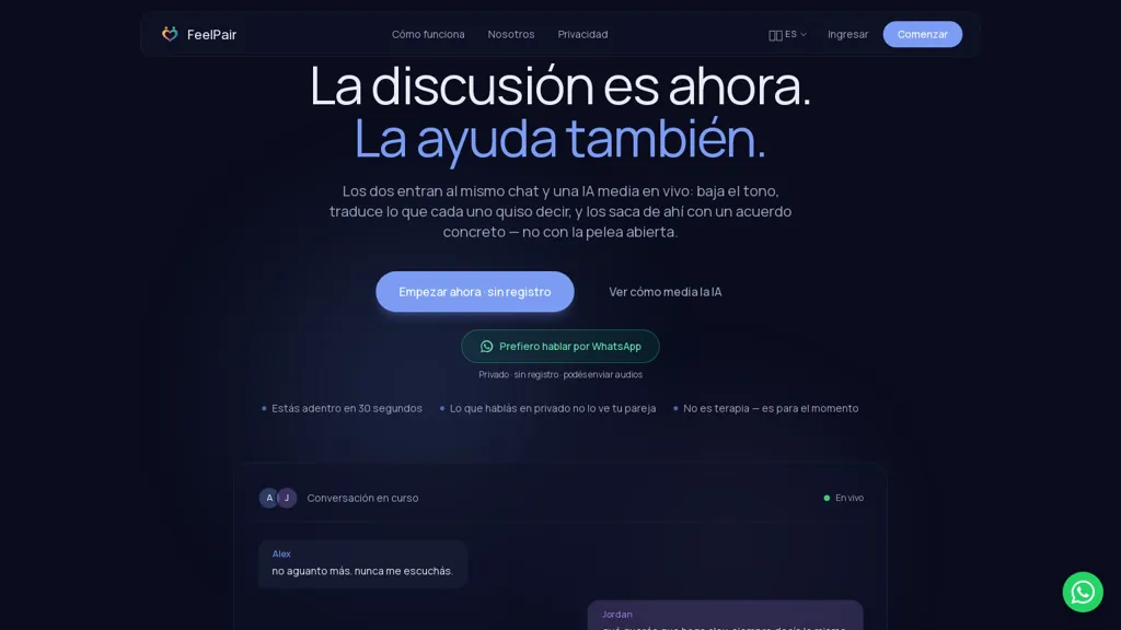 FeelPair screenshot