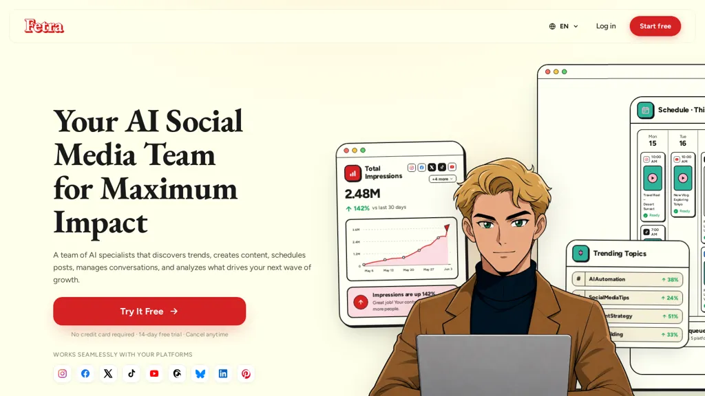 Fetra AI AI tool screenshot
