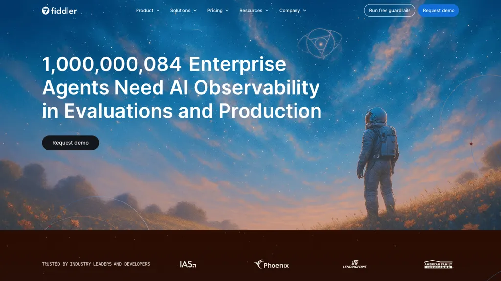 Fiddler AI AI tool screenshot