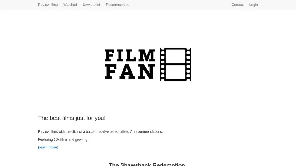 Film fan website
