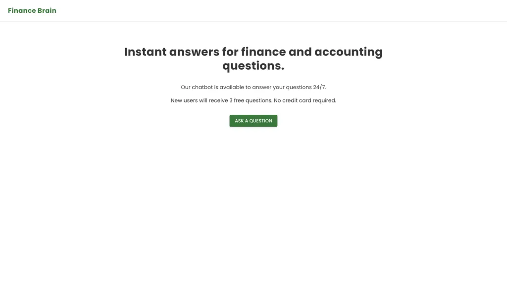 FinanceBrain website