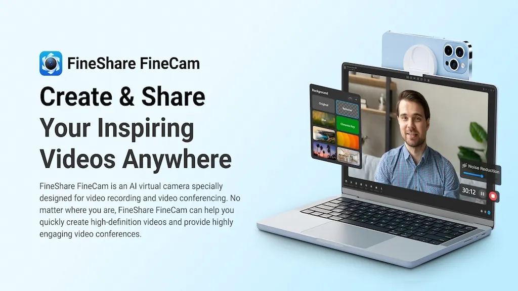 Fineshare FineCam website