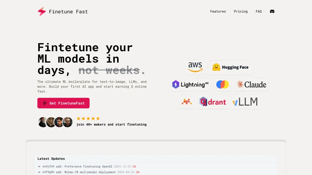 Finetunefast website