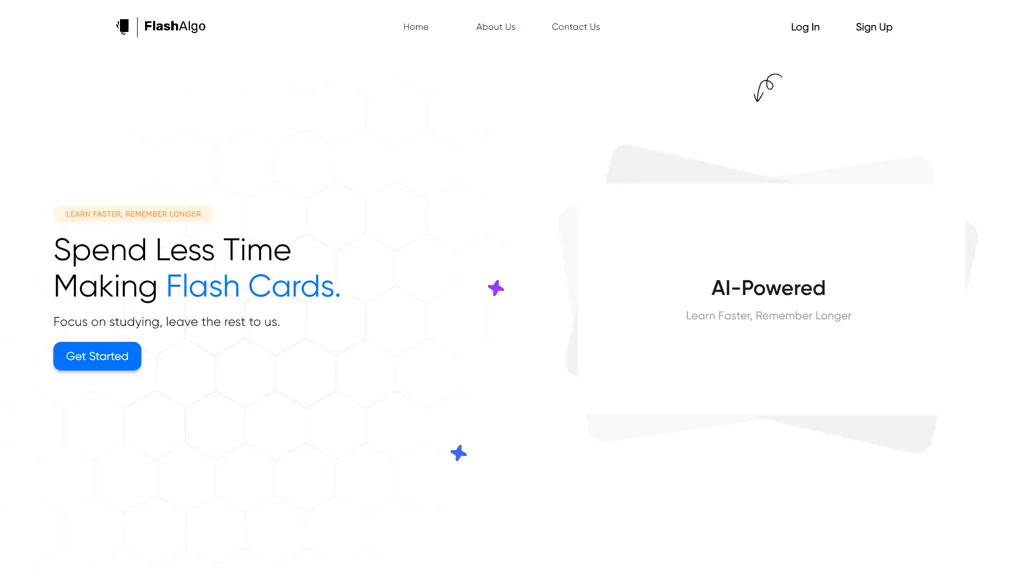 Flashalgo AI tool screenshot