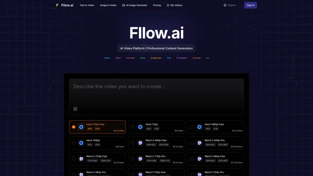 Fllow.ai AI tool screenshot