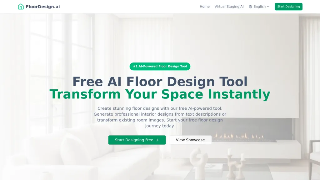 FloorDesign AI tool screenshot