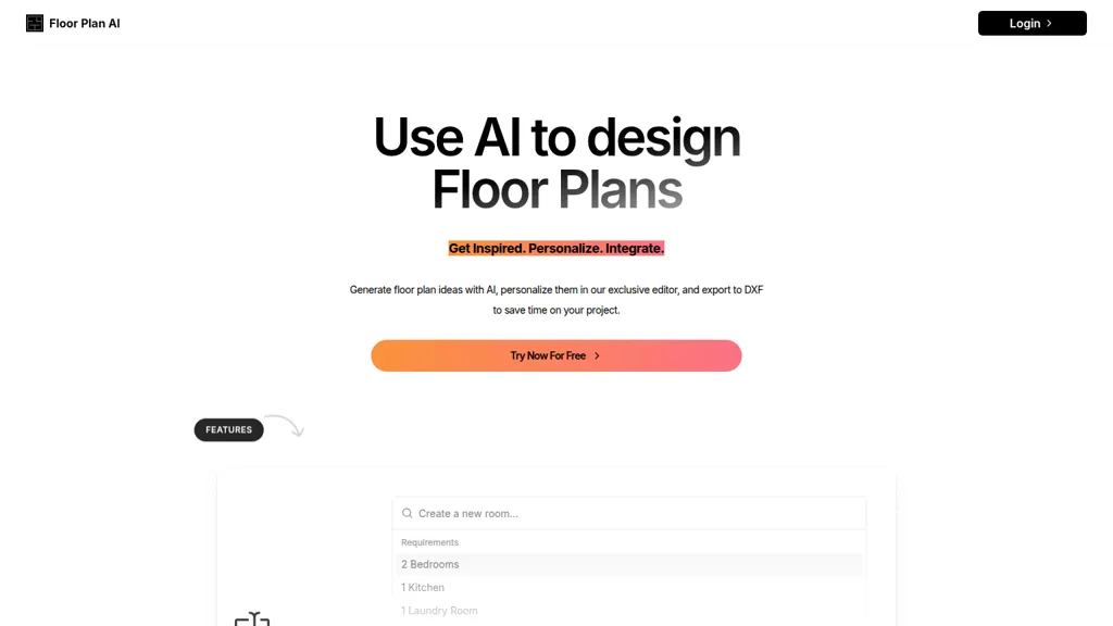 FloorPlan-AI AI tool screenshot