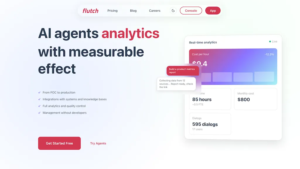 flutch.ai AI tool screenshot