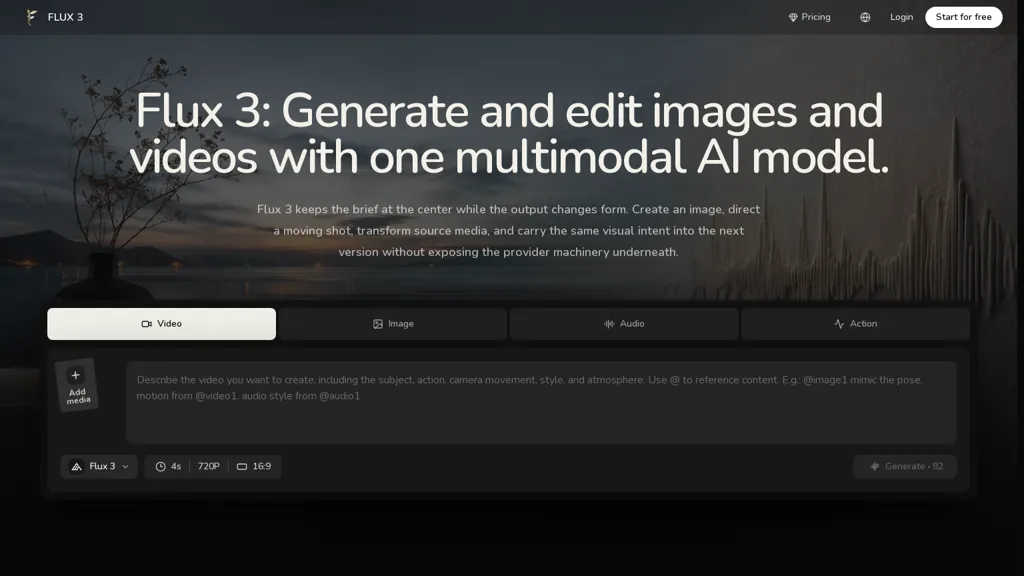 flux-3.io AI tool screenshot