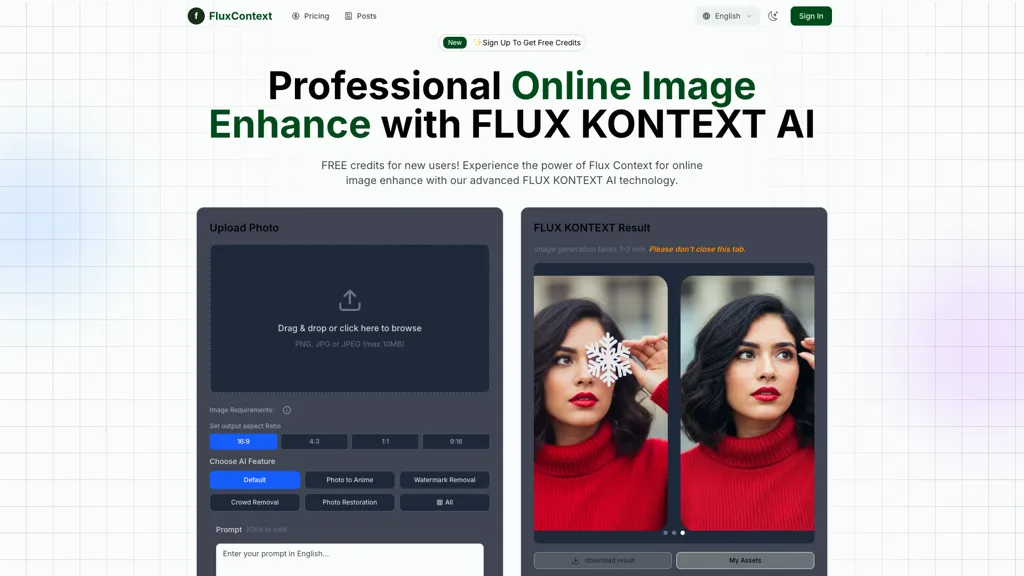 fluxcontext.app AI tool screenshot