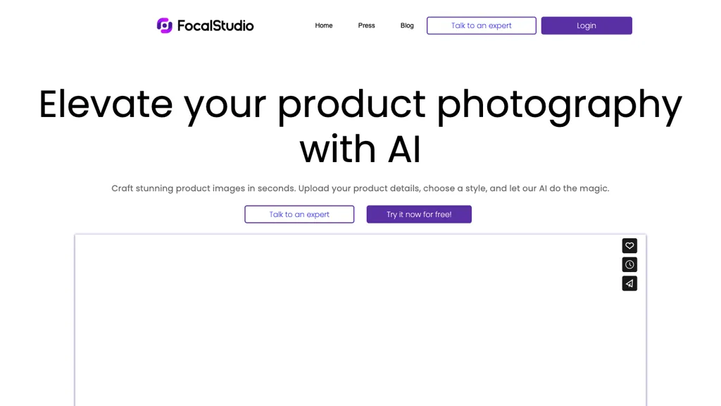 Focal Studio website