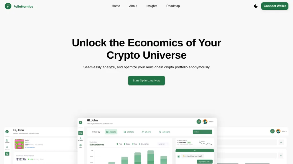 Folionomics website