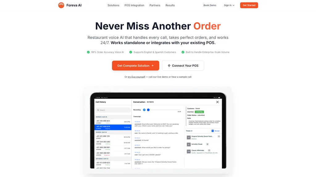 ForEva AI tool screenshot