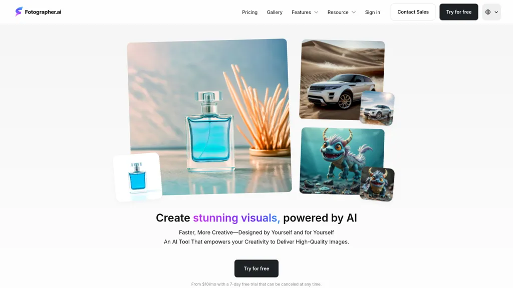 Fotographer website