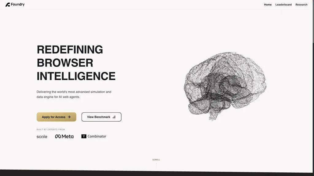 Foundry AI tool screenshot