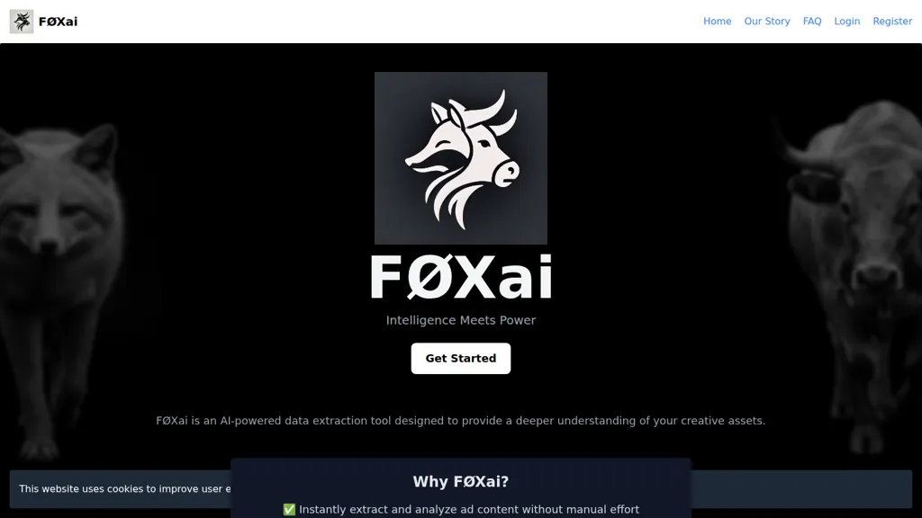 FØXai AI tool screenshot