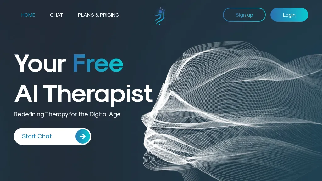 Therapy with AI website