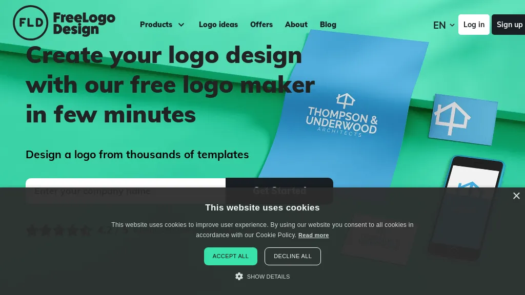 Freelogodesign website