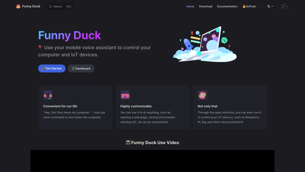 Funny Duck website