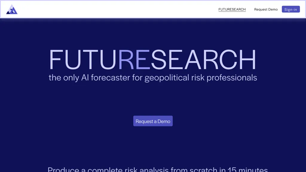 Futuresearch website