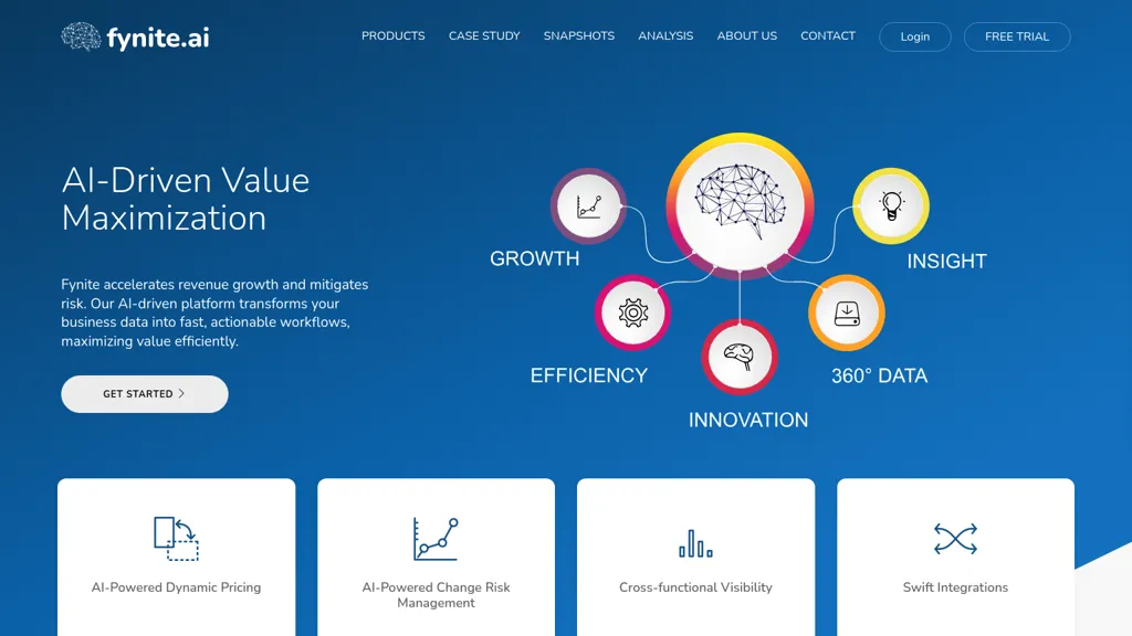 Fynite.AI AI tool screenshot