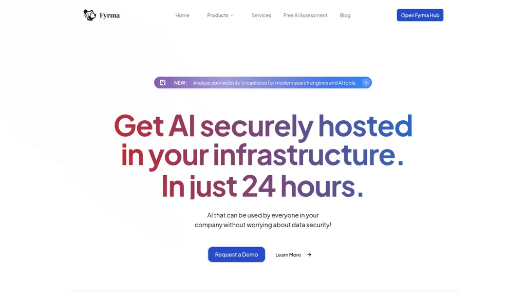 Fyrma AI tool screenshot