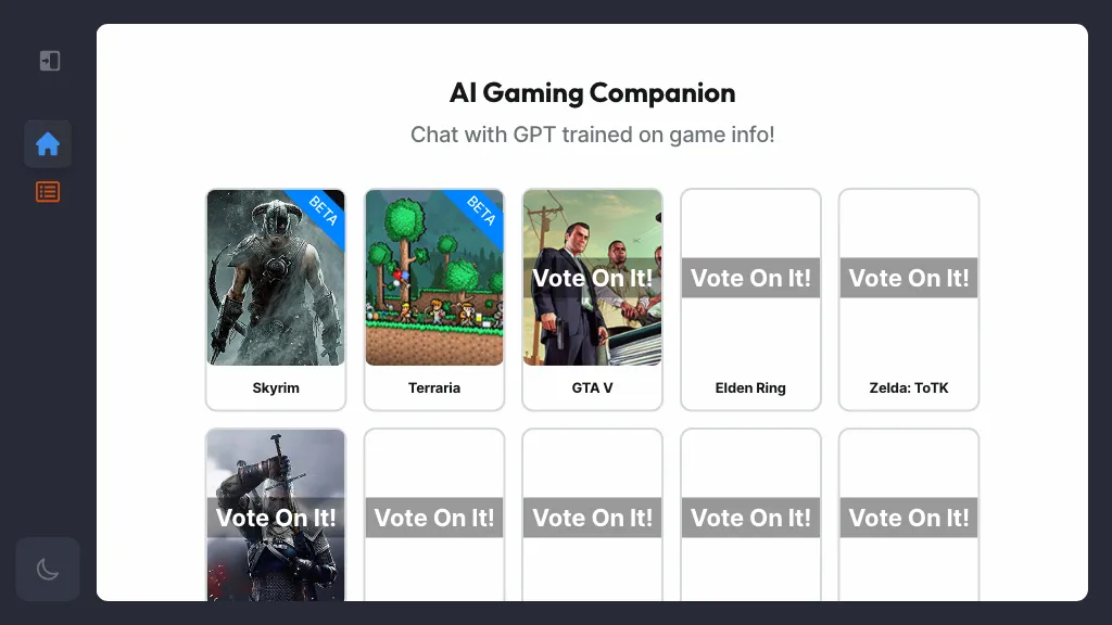 GameGuide website