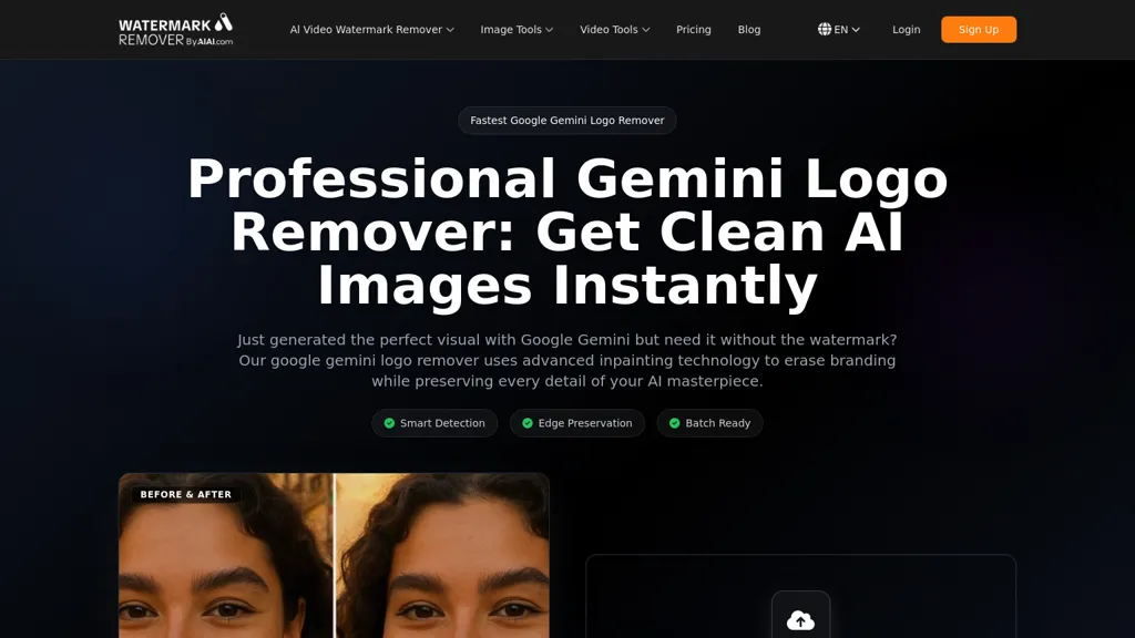 GeminiLogoRemover - AIAI AI tool screenshot