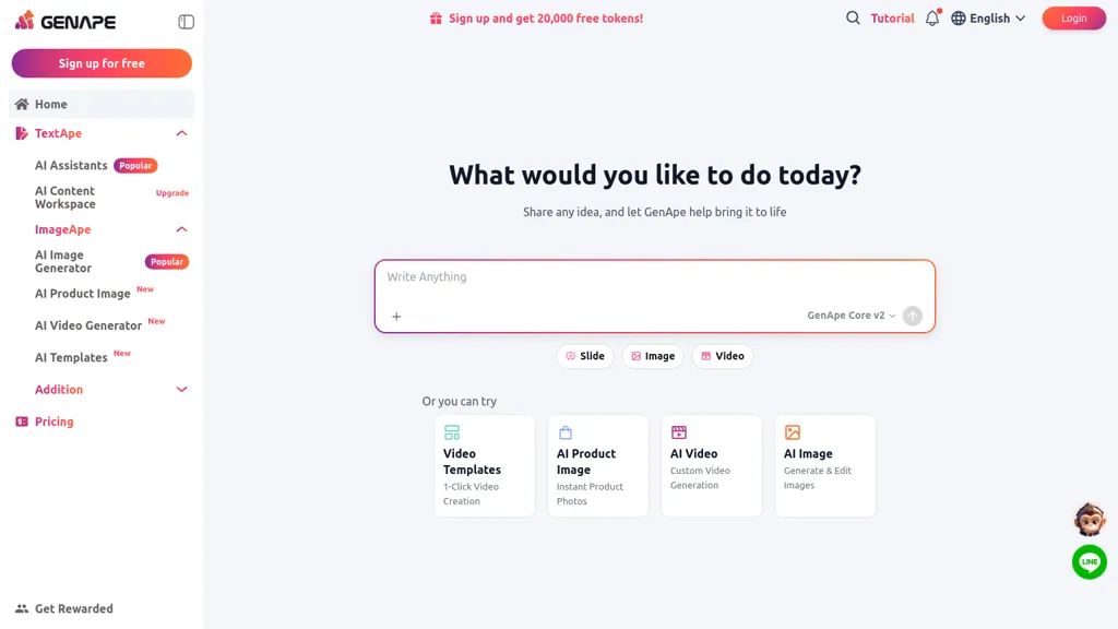 Genape screenshot