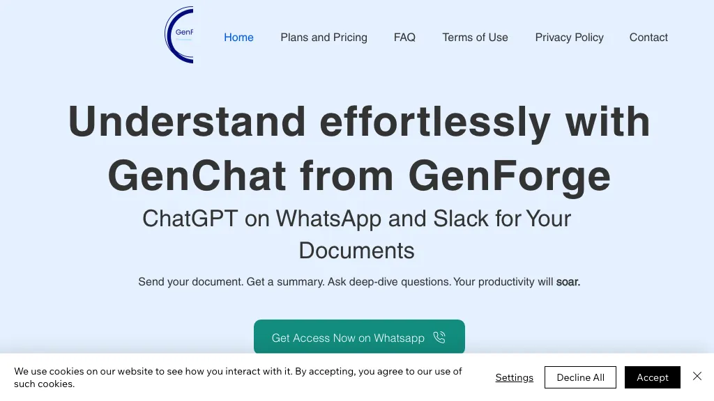 GenForge website