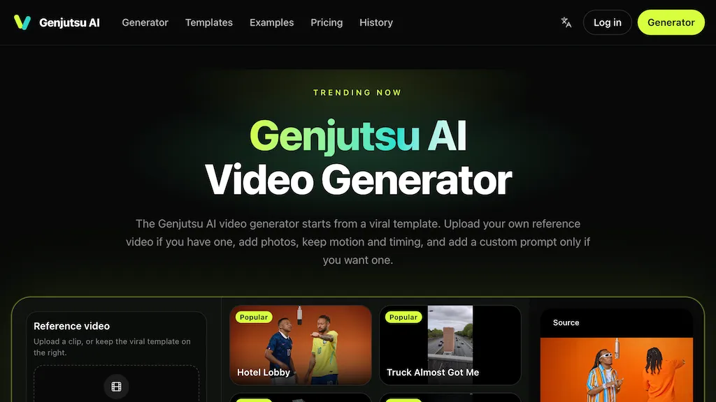 Genjutsu AI screenshot