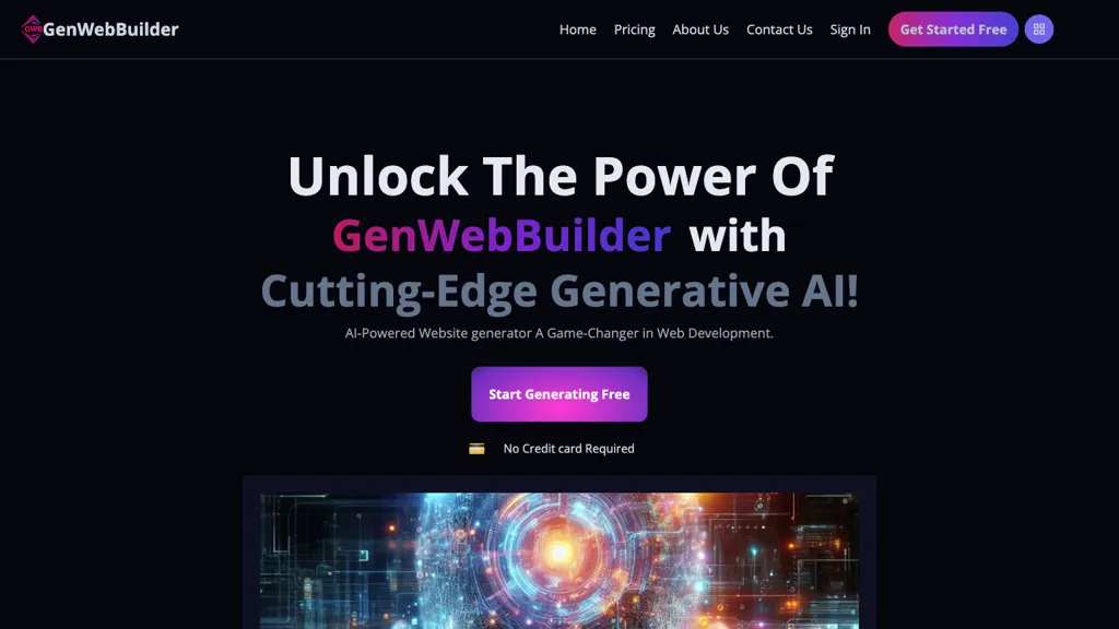 GenWebBuilder website
