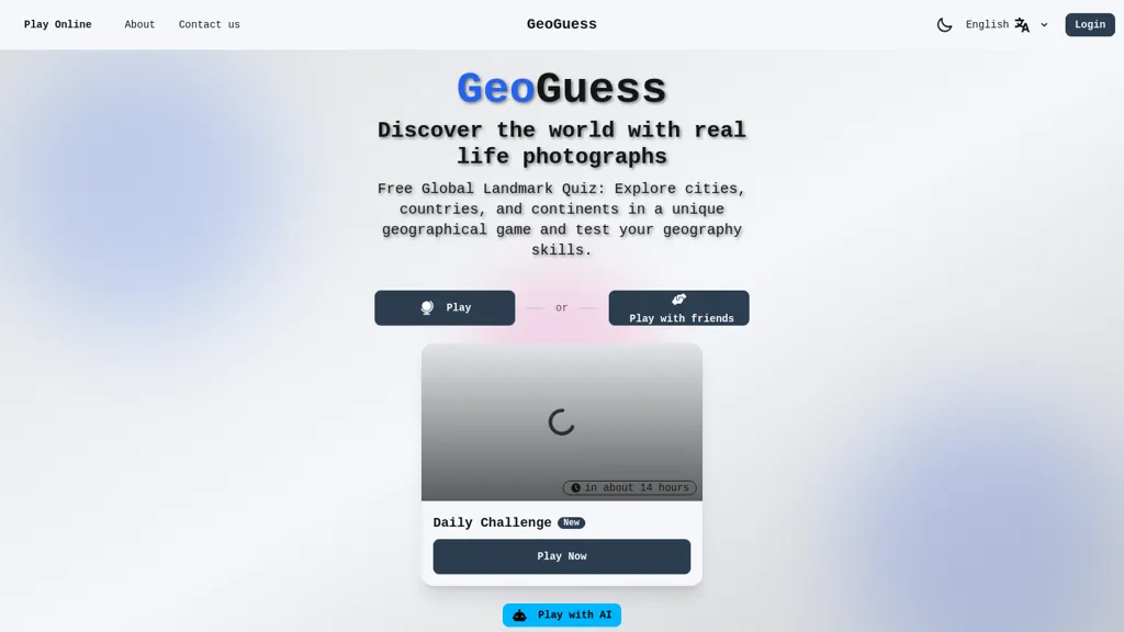 GeoGuess website