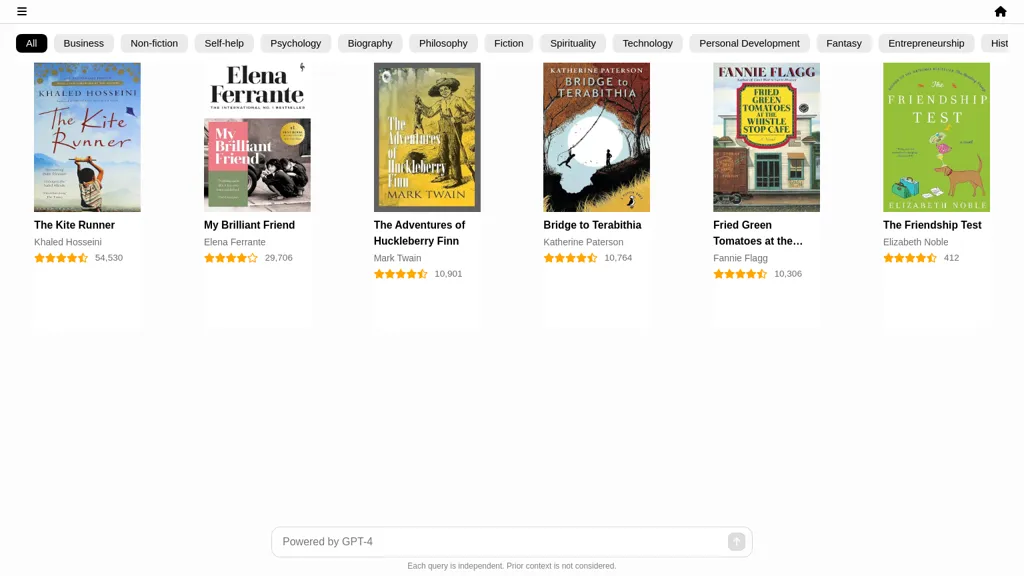 GetBooks.ai website