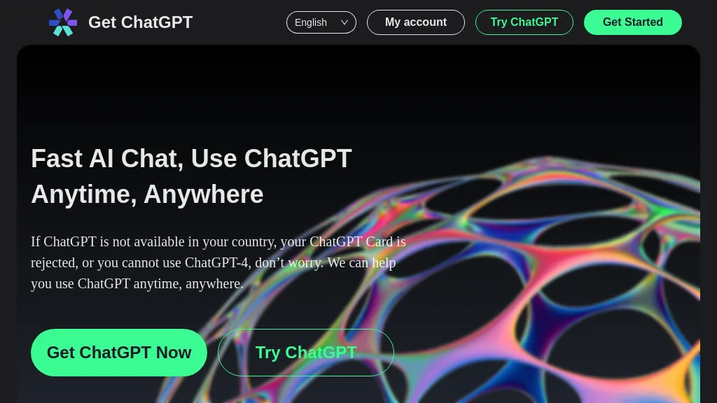 GetChatGPT website