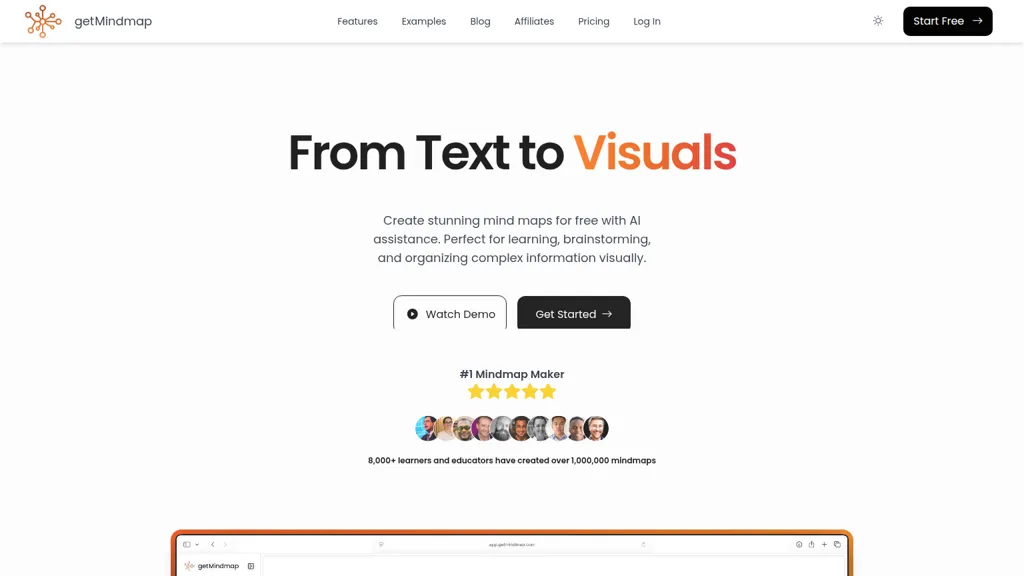 getMindmap alternatives and competitors