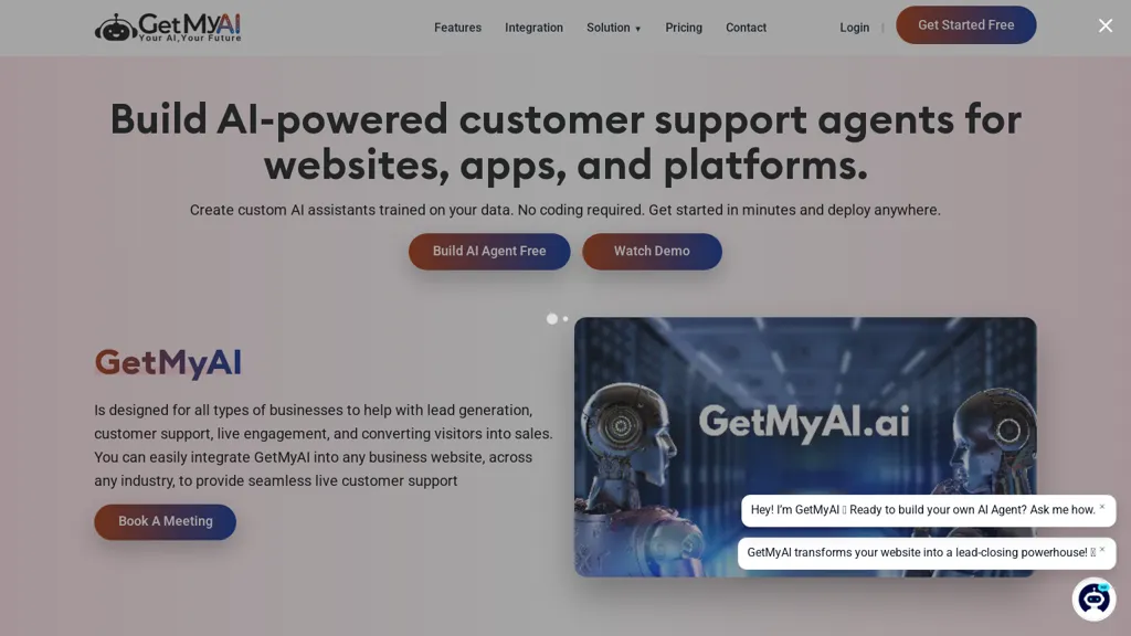 GetMyAI AI tool screenshot