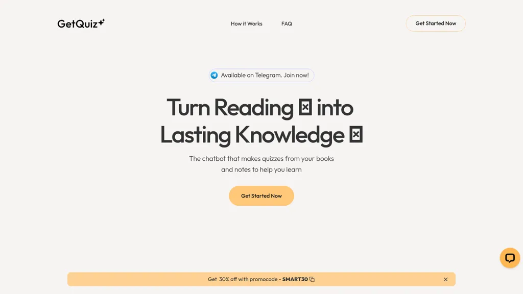 GetQuiz website
