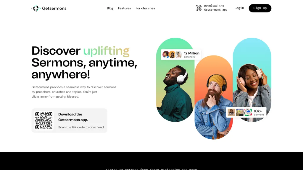 Getsermons website