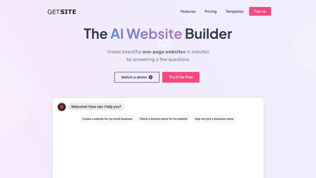 GetSite website